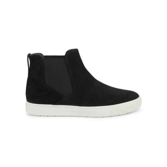 Vince Newlyn Suede High-Top Sneakers - 6.5 - Picture 1 of 5